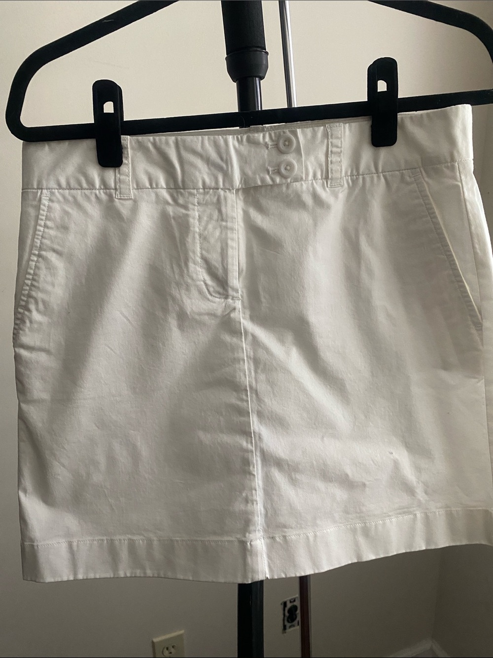 Vineyard Vines White Cotton Skirt